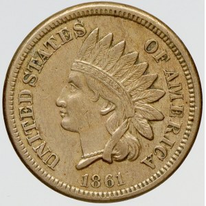 USA, 1 cent 1861