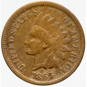 USA, 1 cent 1865