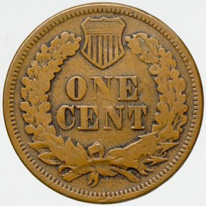 USA, 1 cent 1868