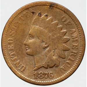 USA, 1 cent 1876