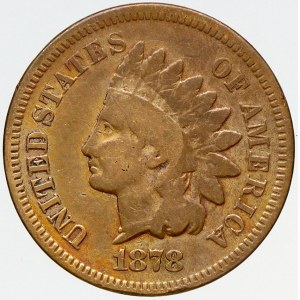 USA, 1 cent 1878