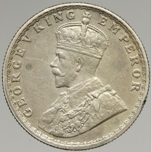 Indie - Britská, Jiří V. 1/2 rupie 1916