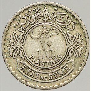 Sýrie, 10 piastr 1929