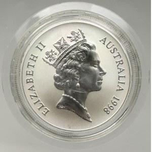 Austrálie, 1 dollar 1998