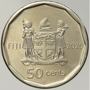 Fiji, 50 cent 2020 - 50 let nezávislosti