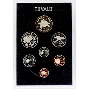 Tuvalu, Sada oběžných mincí 1981
