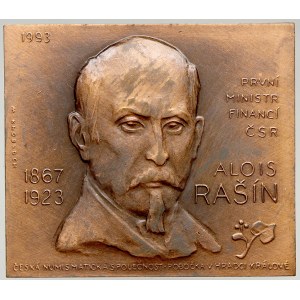 ČNS, pob. Hradec Králové, Minist financí Alois Rašín