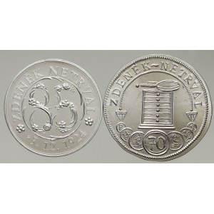 Ražby numismatiků - Zdeněk Netrval (1924 - 2014), 70. narozeniny 1994 + 85. narozeniny 2009