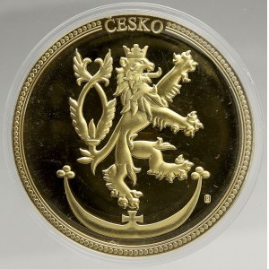 Ostatní numismatické ražby, Medaile připomínající bankovky ČR - 1000 Kč 2008