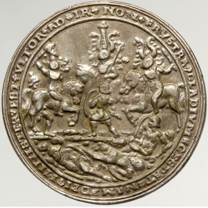 Krušnohorská medaile, Litá cizelovaná medaile na kurfiřta Johanna Friedricha I. (1503-54)