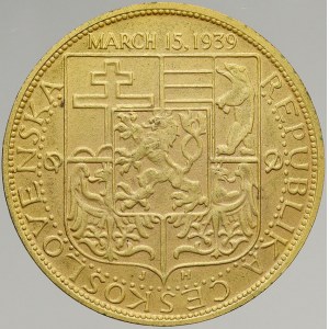 Ostatní medaile, Medaile na okupaci ČR německou armádou 15.3.1939