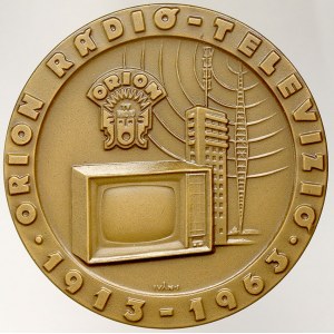Maďarsko, 50. výročí podniku ORION, výrobce rádií a televizorů 1913 - 1963