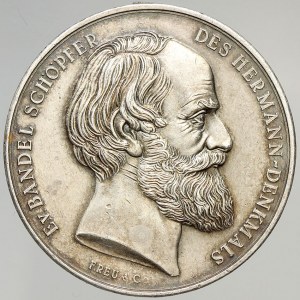 Německo, Ernst v. Bandel (1800 - 1875, něm. architekt, sochař a malíř