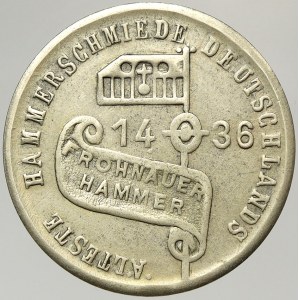 Německo, Nejstarší kovárna Frohnauer Hammer z r. 1436