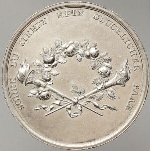 Rakousko, Anonymní svatební medaile b.l. (cca 1800)