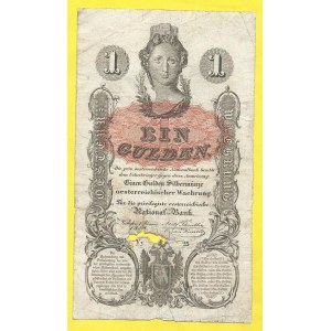 Rakousko - Uhersko, 1 gulden 1858, s. Yy58. Pick-