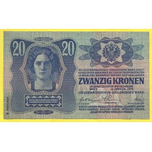 Rakousko - Uhersko, 20 K 1913/II, s. 1070. H-RU11a
