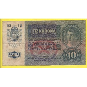 Rakousko - Uhersko, 10 K 1915, s. 1017. H-RU14a