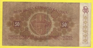 ČSR 1919 - 1938, 50 Kč 1919, s. 0009. H-11a