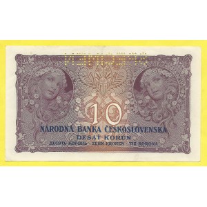 ČSR 1919 - 1938, 10 Kč 1927, s. N127. H-22bS1