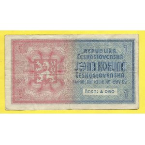 Protektorát Č + M, 1 K/Kč (1938/40), s. A039. H-28a