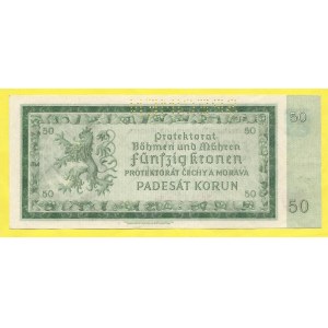 Protektorát Č + M, 50 K 1940, s. A05. H-34aS1