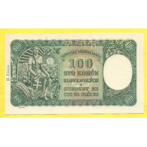 Československo 1944-45, 100 Ks 1940/(45), s. K6. H-63a1S1