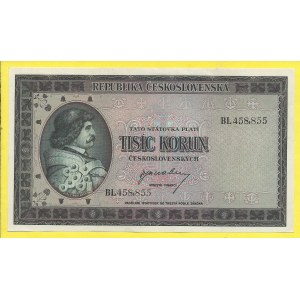 ČSR 1945 - 1953, 1000 Kčs (1945), s. BL. H-76aS1