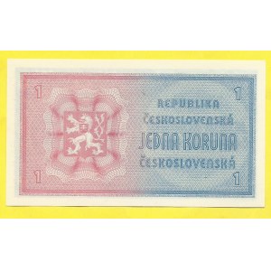 ČSR 1945 - 1953, 1 Kčs (1946). H-N5