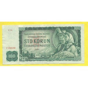 ČSR - ČSSR 1953 - 1989, 100 Kčs 1961, s. C36. H-101a
