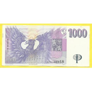 Česká republika, 1000 Kč 1996, s. C70. H-CZ19a