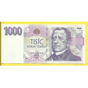 Česká republika, 1000 Kč 1996, s. F36. H-CZ19a
