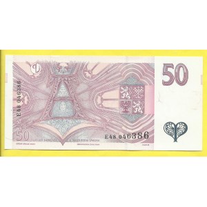 Česká republika, 50 Kč 1997, E48. H-CZ21a