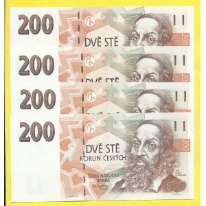 Česká republika, 200 Kč 1998, s. C47, D85, E46, G42, H-CZ24a