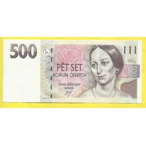 Česká republika, 500 Kč 1997, s. D15. H-CZ23a
