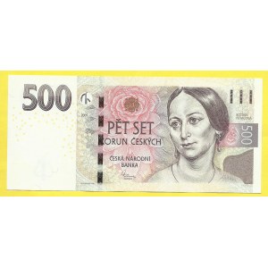 Česká republika, 500 Kč 2009, s. I10 001587. H-CZ29a2