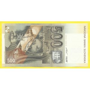 Slovenská republika, 500 Ks 1993/99, s. A. H-SK31a