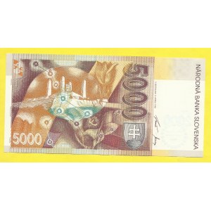 Slovenská republika, 5000 Ks 1993/99, s. A. H-SK33a