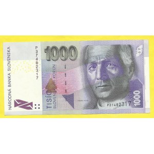 Slovenská republika, 1000 Ks 2002, s. A. H-SK39a1