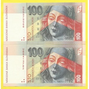 Slovenská republika, 100 Sk 2004, s. U. H-SK43a1