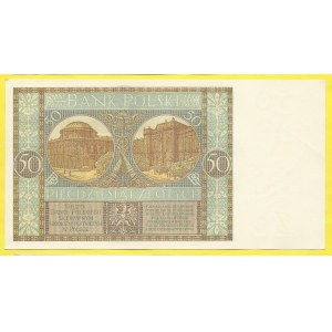 Cizí platidla na našem území, 50 zlotych 1929, s. ED. H-PL9c