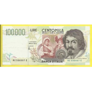 Itálie, 100.000 lir 1995, s. RC. Pick-117b