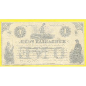 Maďarsko, 1 hungarian fund 1852, Pick-S136r