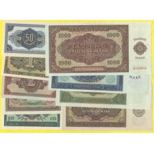 DDR, 50 pfennig -1000 marek 1948