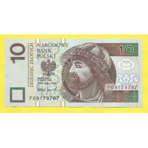 Polsko, 10 zlotych 1994, s. FO.