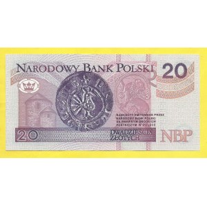 Polsko, 20 zlotych 1994, s. EB.