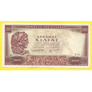 Řecko, 1000 drachem 1956. Pick-194