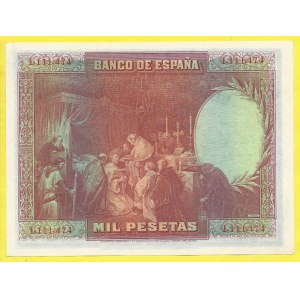 Španělsko, 1000 peseta 1928. Pick-78a