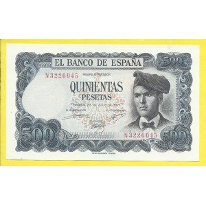 Španělsko, 500 peseta 1971. Pick-153a