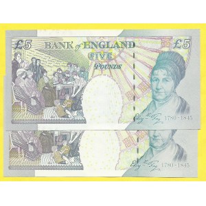 Velká Británie, 5 liber (2004) A.Bailey. Pick-391c